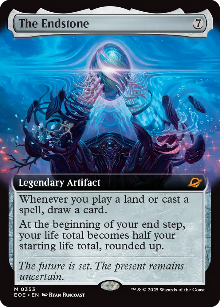 The Endstone (Extended Art) [Edge of Eternities] Magic: The Gathering