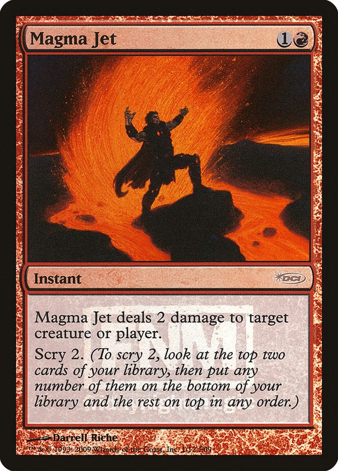 Magma Jet [Friday Night Magic 2009] Magic: The Gathering