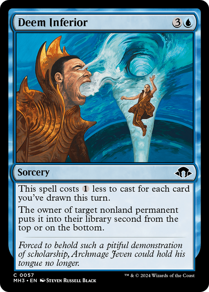 Deem Inferior [Modern Horizons 3] Magic: The Gathering
