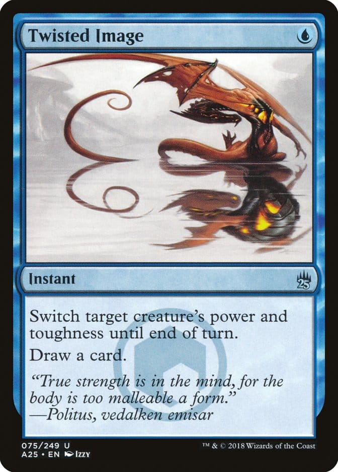 Twisted Image [Masters 25] Magic: The Gathering