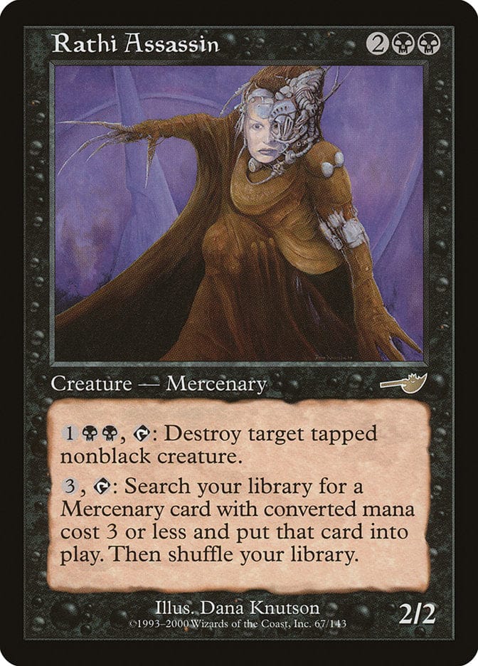 Rathi Assassin [Nemesis] Magic: The Gathering