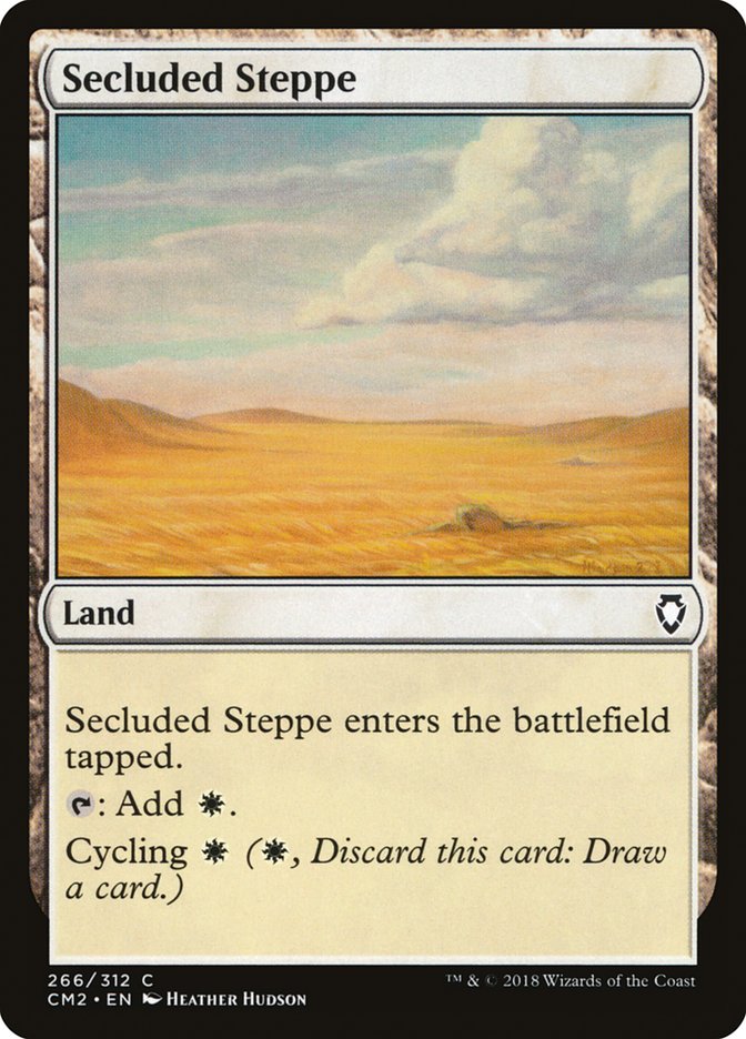 Secluded Steppe [Commander Anthology Volume II] Magic: The Gathering