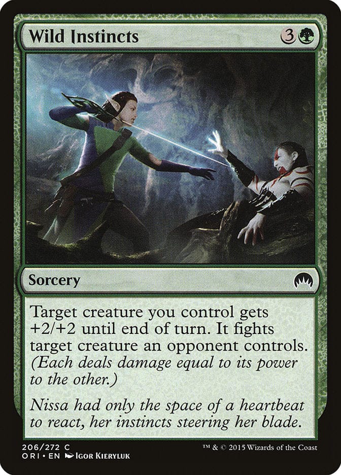 Wild Instincts [Magic Origins] Magic: The Gathering