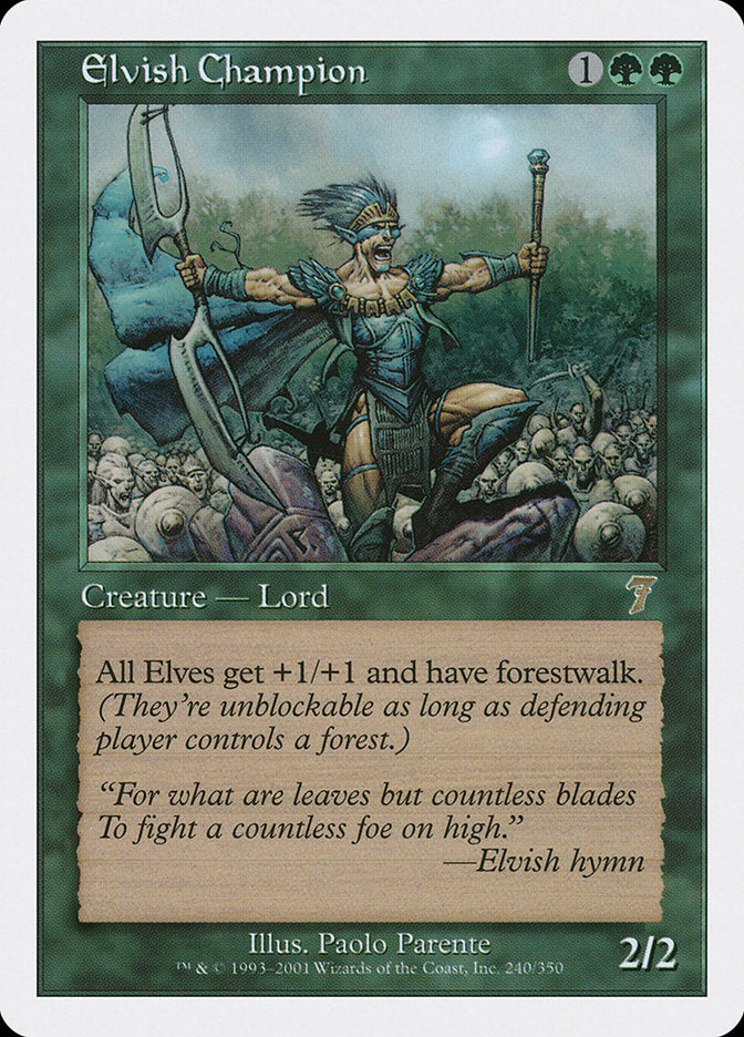 Elvish Champion [Seventh Edition] Magic: The Gathering