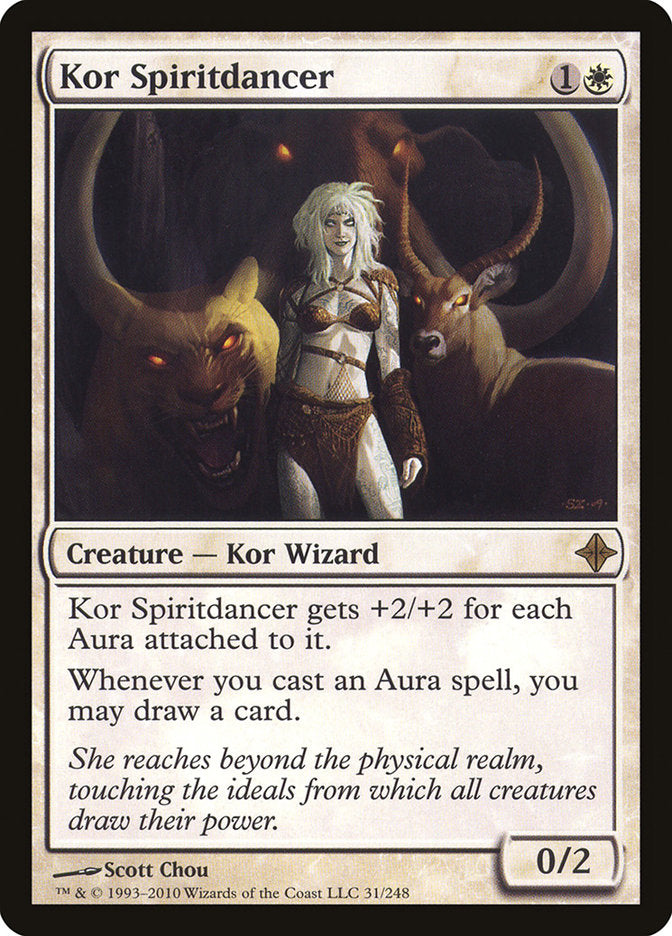 Kor Spiritdancer [Rise of the Eldrazi] Magic: The Gathering