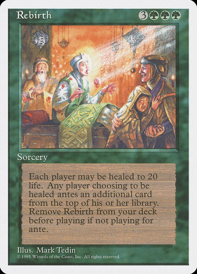 Rebirth [Fourth Edition] Magic: The Gathering