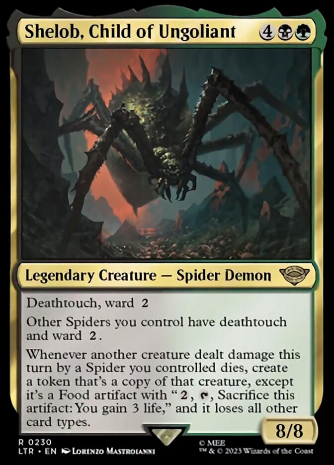 Shelob, Child of Ungoliant [The Lord of the Rings: Tales of Middle-Earth] Magic: The Gathering