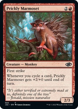 Prickly Marmoset [Jumpstart 2022] Magic: The Gathering