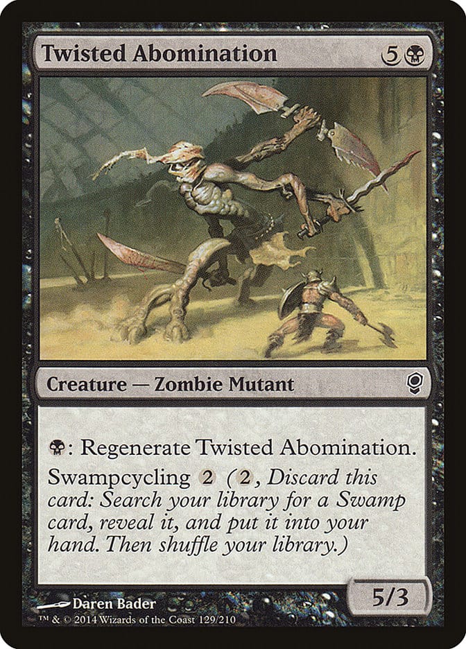Twisted Abomination [Conspiracy] Magic: The Gathering