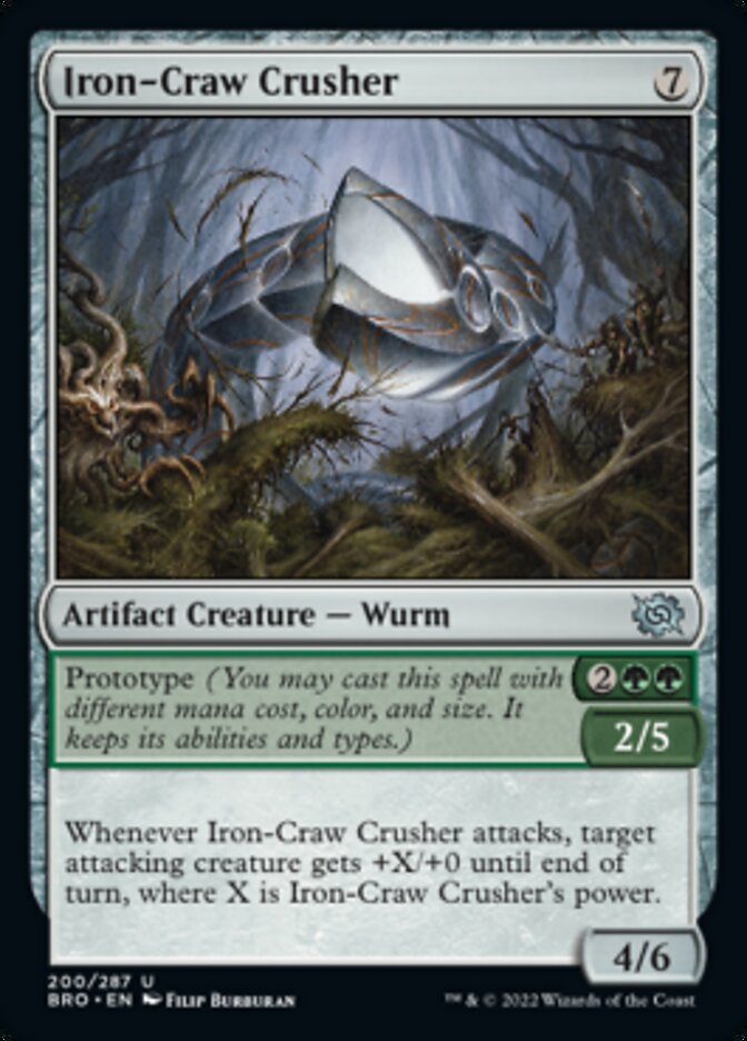 Iron-Craw Crusher [The Brothers' War] Magic: The Gathering