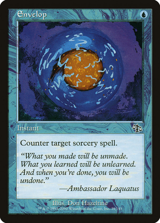 Envelop [Judgment] Magic: The Gathering