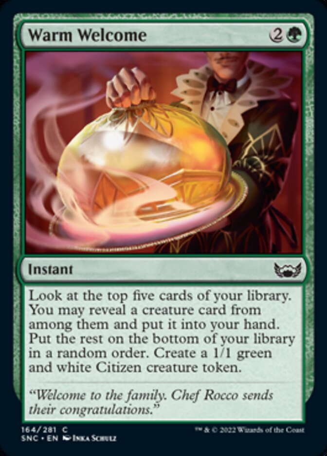 Warm Welcome [Streets of New Capenna] Magic: The Gathering