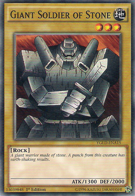Giant Soldier of Stone [YGLD-ENA15] Common Yu-Gi-Oh!