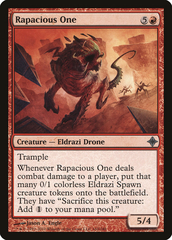 Rapacious One [Rise of the Eldrazi] Magic: The Gathering