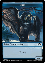 Eldrazi Spawn // Bird Double-Sided Token [Modern Horizons 3 Tokens] Magic: The Gathering