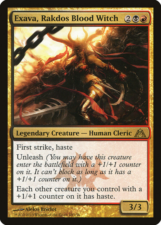 Exava, Rakdos Blood Witch [Dragon's Maze] Magic: The Gathering