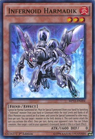 Infernoid Harmadik [MP15-EN204] Ultra Rare - Yugioh Cards For Your TCG Needs!