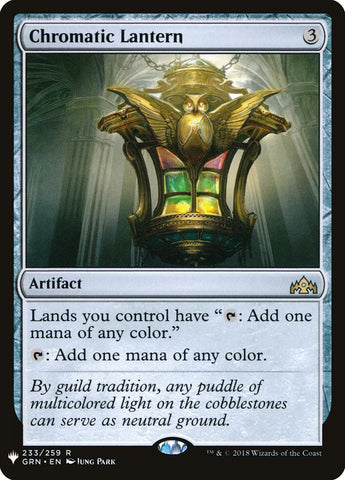 Chromatic Lantern [Mystery Booster] Magic: The Gathering
