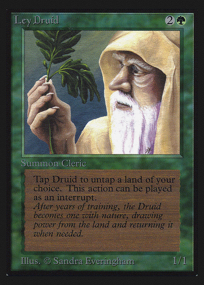 Ley Druid [International Collectors' Edition] Magic: The Gathering