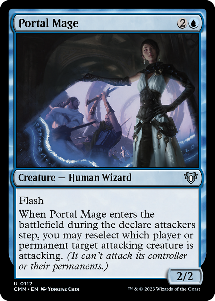 Portal Mage [Commander Masters] Magic: The Gathering