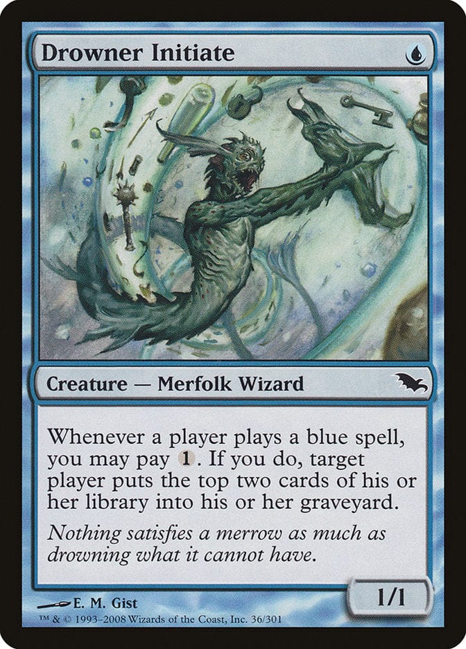 Drowner Initiate [Shadowmoor] Magic: The Gathering
