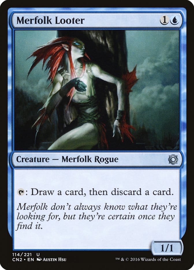 Merfolk Looter [Conspiracy: Take the Crown] Magic: The Gathering