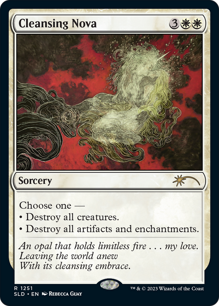 Cleansing Nova [Secret Lair Drop Series] Magic: The Gathering