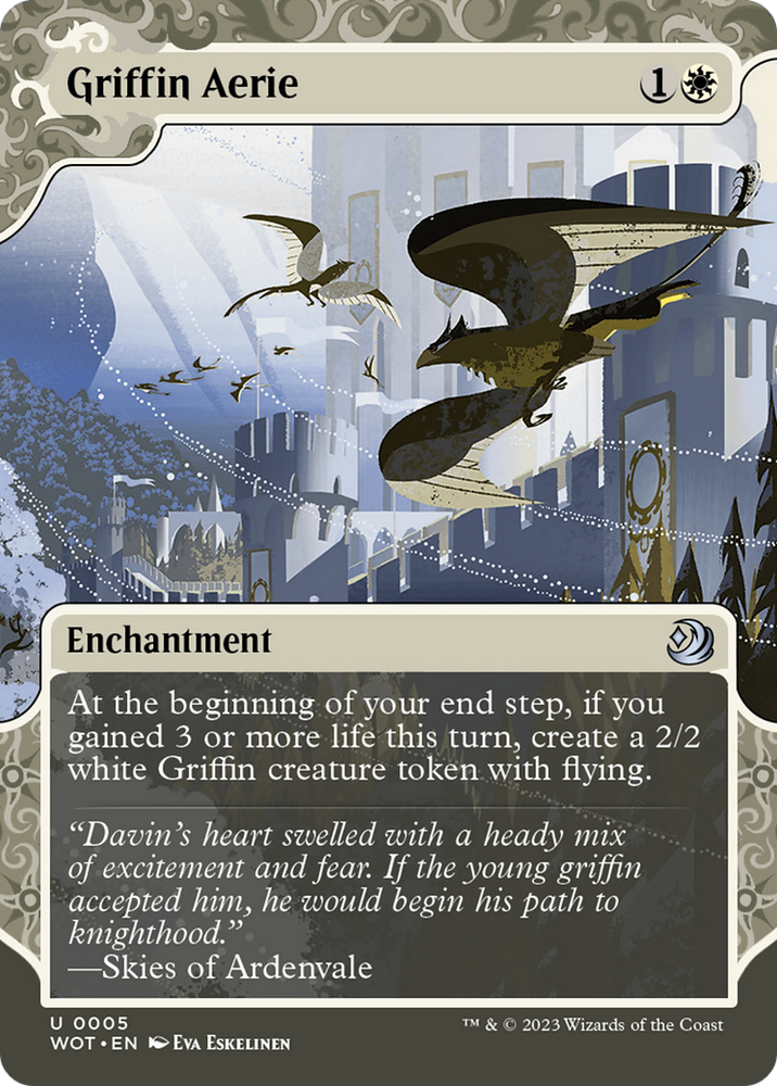 Griffin Aerie [Wilds of Eldraine: Enchanting Tales] Magic: The Gathering