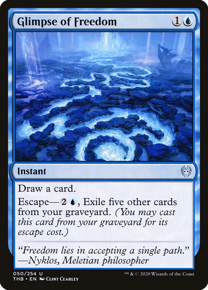 Glimpse of Freedom [Theros Beyond Death] Magic: The Gathering