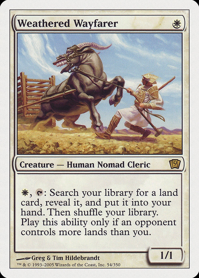 Weathered Wayfarer [Ninth Edition] Magic: The Gathering
