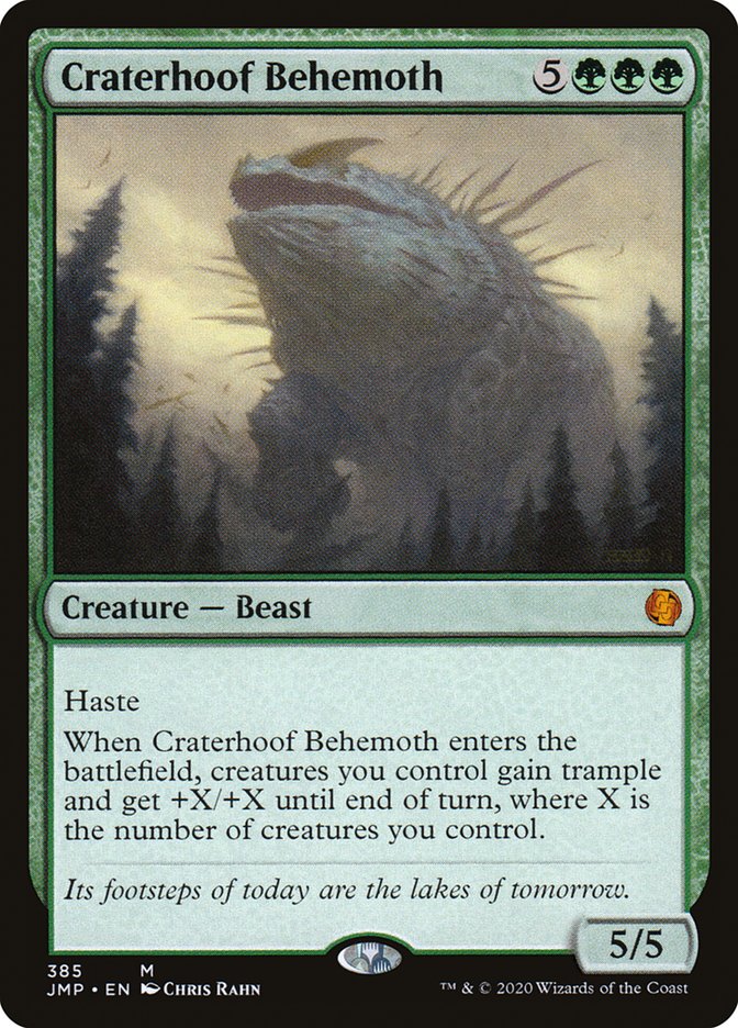 Craterhoof Behemoth [Jumpstart] Magic: The Gathering