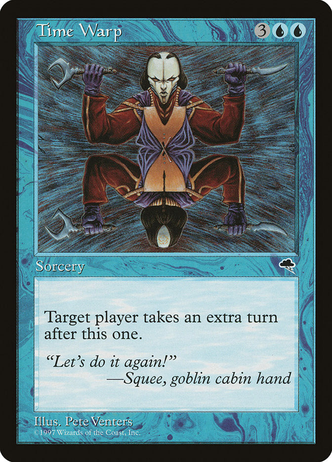 Time Warp [Tempest] Magic: The Gathering