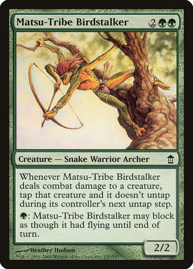 Matsu-Tribe Birdstalker [Saviors of Kamigawa] Magic: The Gathering