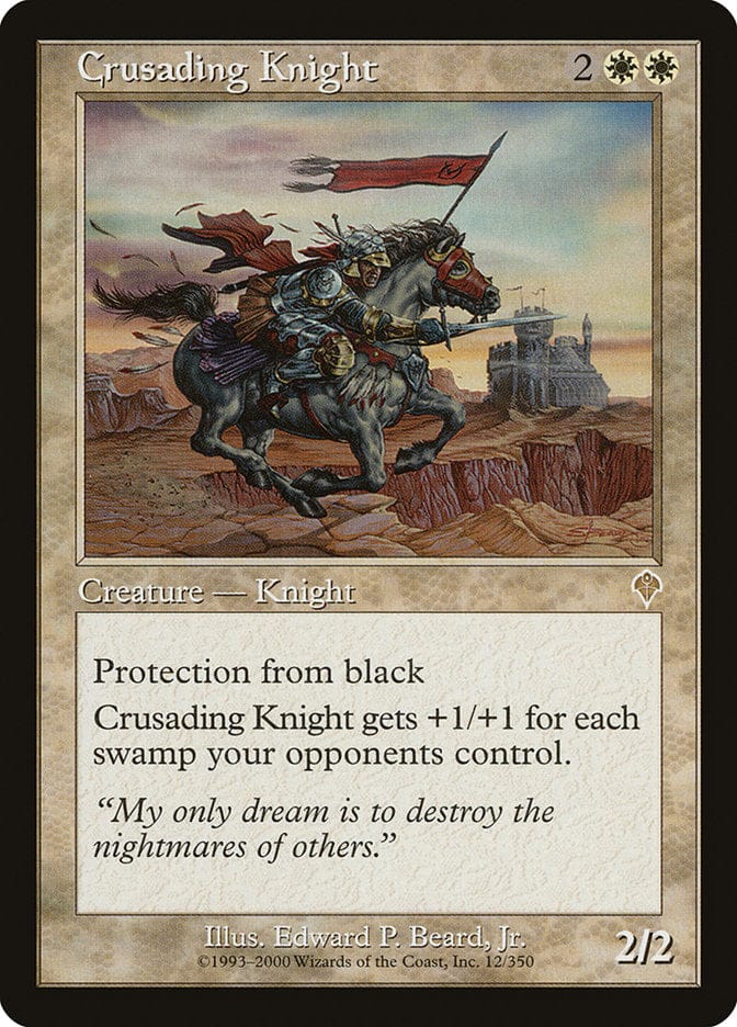 Crusading Knight [Invasion] Magic: The Gathering