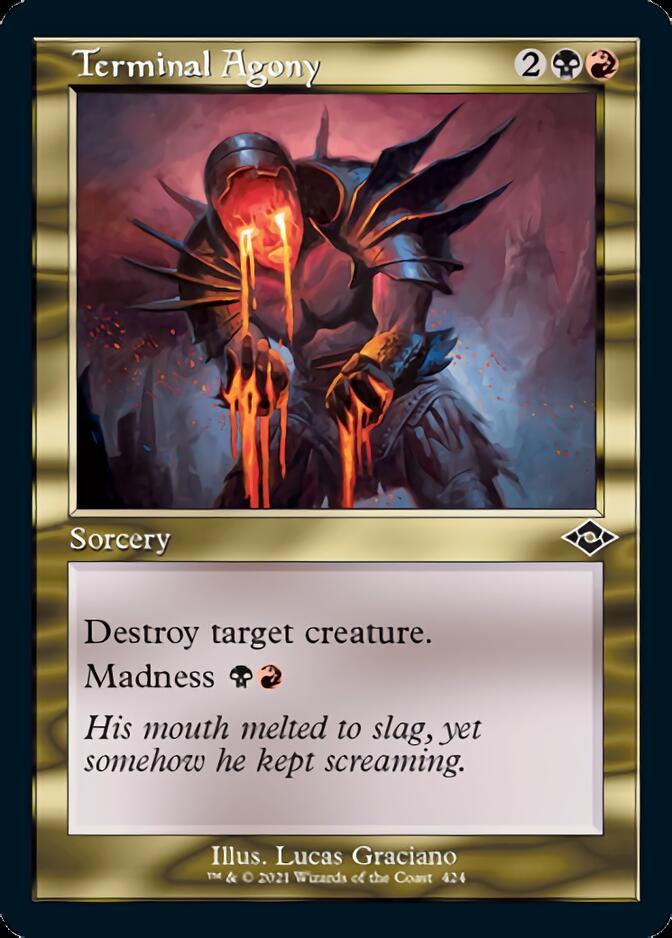 Terminal Agony (Retro) [Modern Horizons 2] Magic: The Gathering