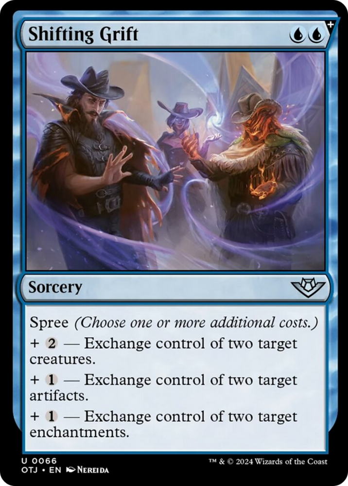 Shifting Grift [Outlaws of Thunder Junction] Magic: The Gathering