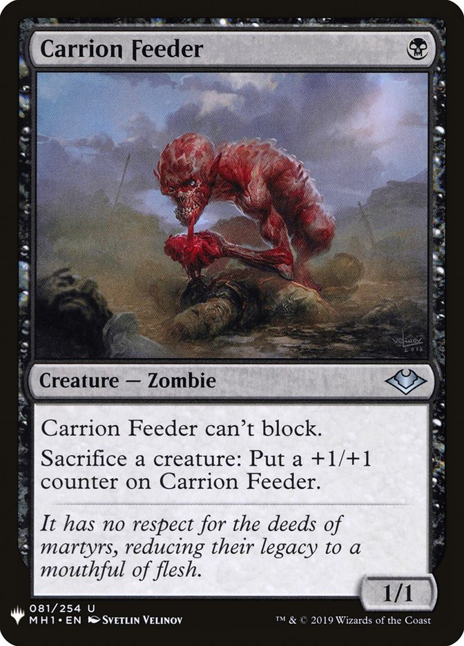 Carrion Feeder [Mystery Booster] Magic: The Gathering