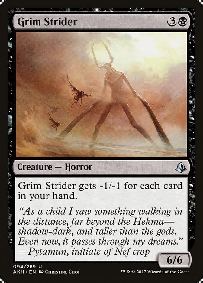 Grim Strider [Amonkhet] Magic: The Gathering