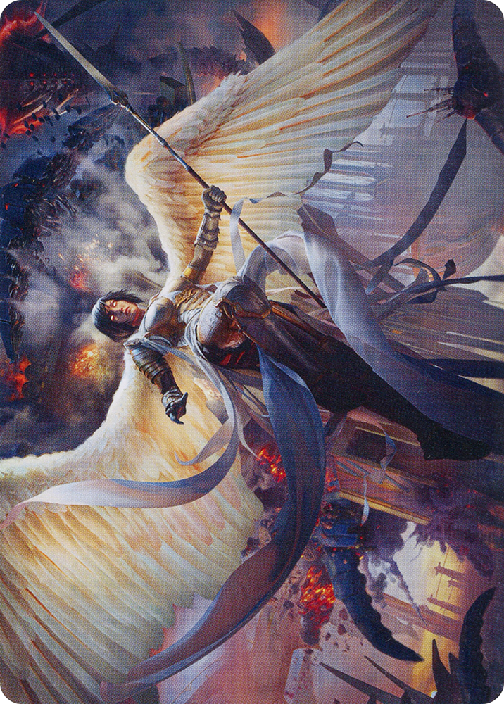 Serra Faithkeeper Art Card [March of the Machine Art Series] Magic: The Gathering