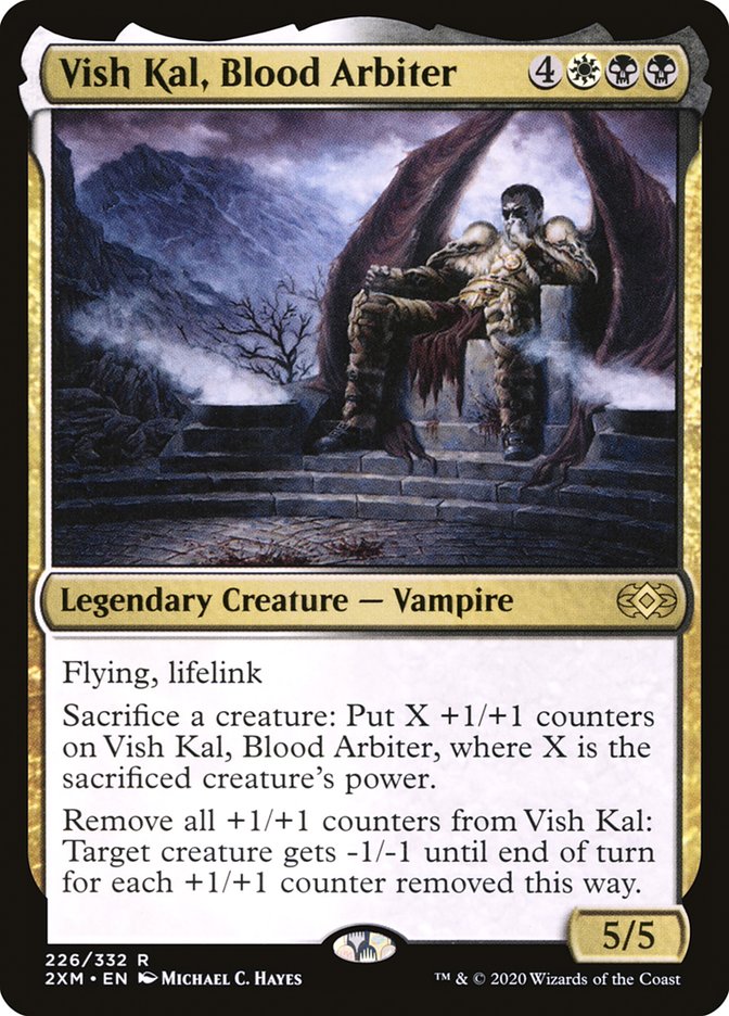 Vish Kal, Blood Arbiter [Double Masters] Magic: The Gathering