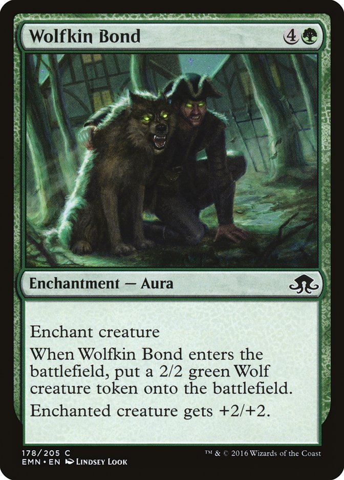 Wolfkin Bond [Eldritch Moon] Magic: The Gathering