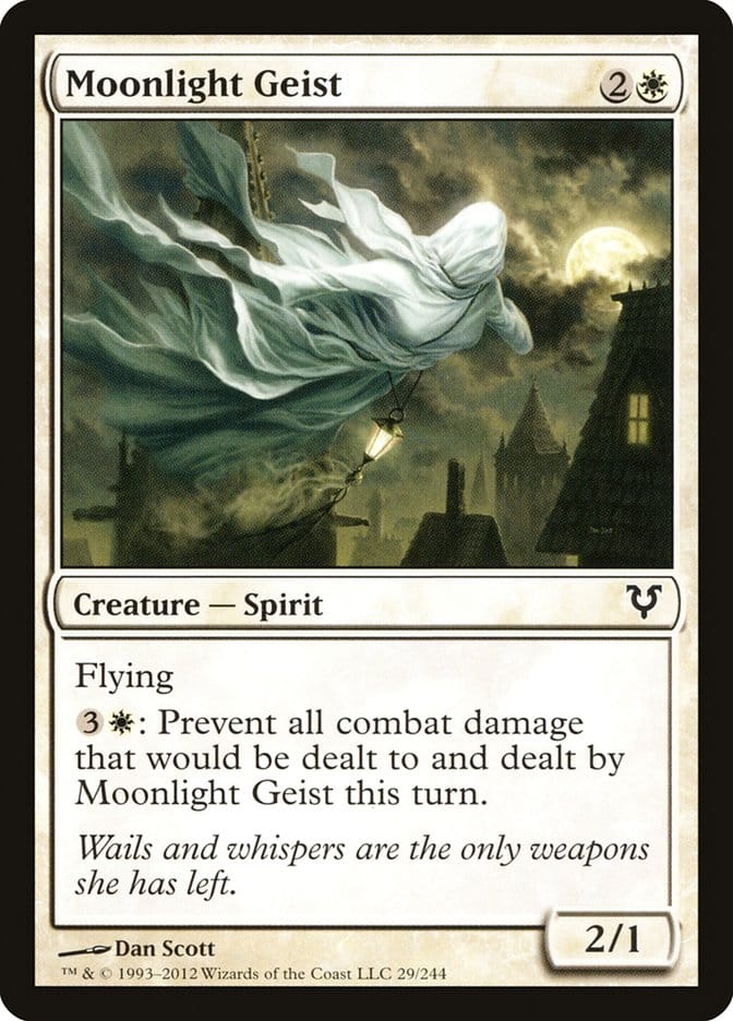 Moonlight Geist [Avacyn Restored] Magic: The Gathering