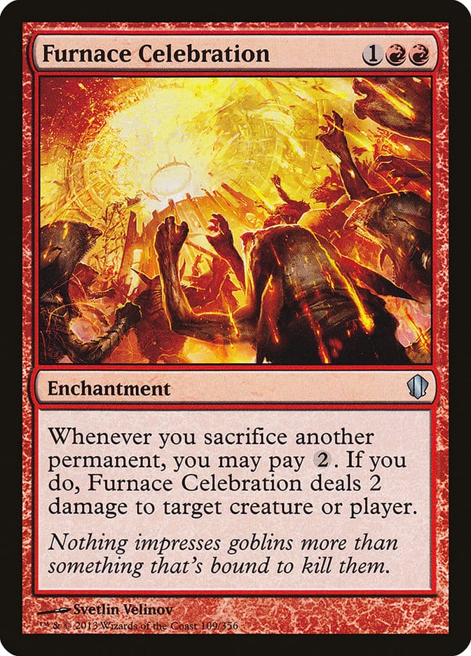 Furnace Celebration [Commander 2013] Magic: The Gathering