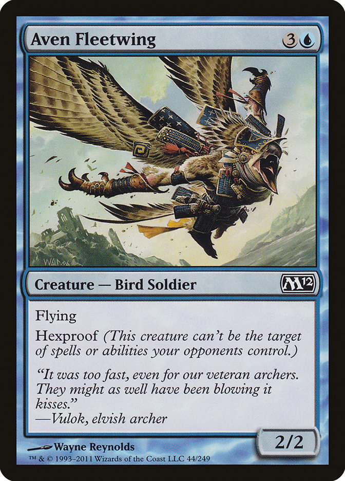 Aven Fleetwing [Magic 2012] Magic: The Gathering