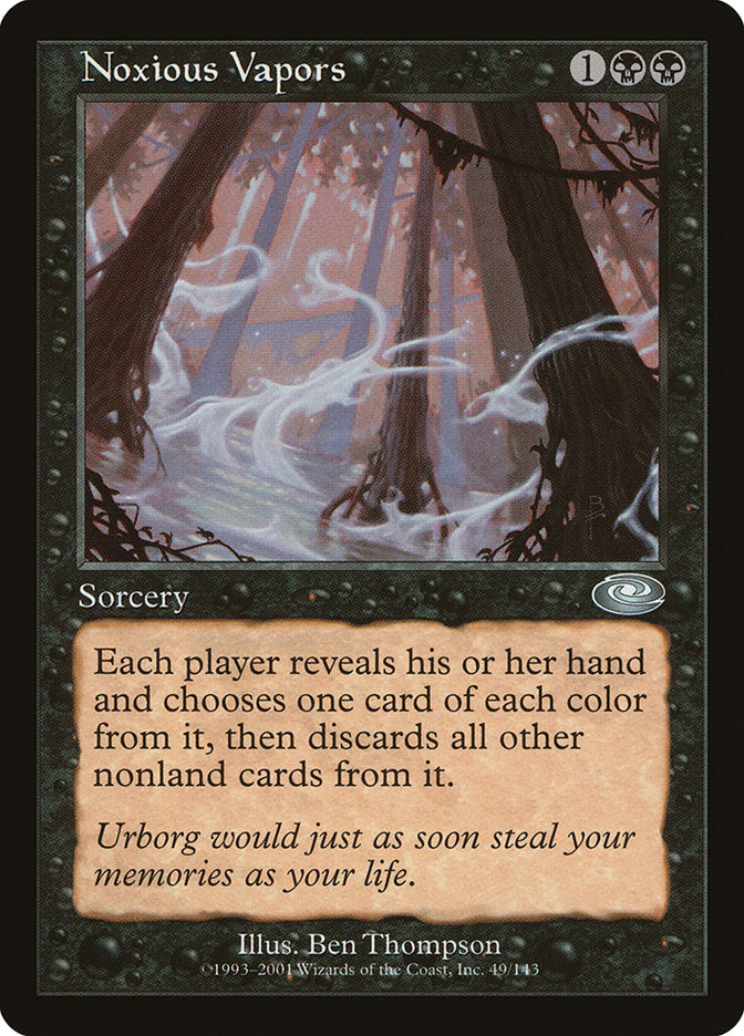 Noxious Vapors [Planeshift] Magic: The Gathering