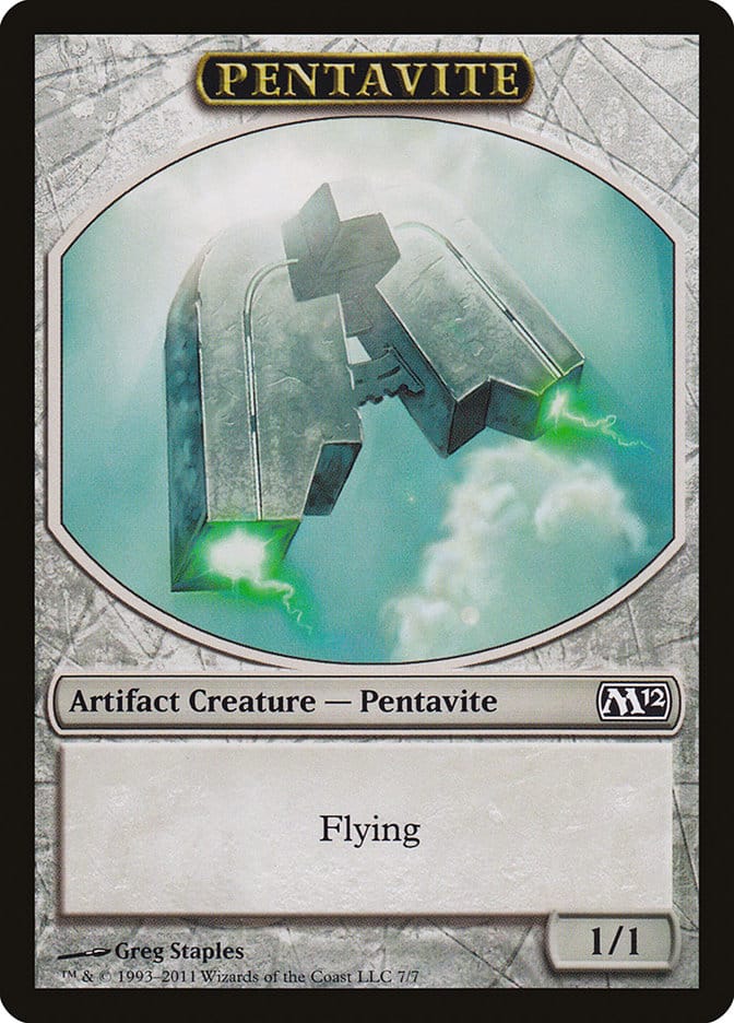 Pentavite Token [Magic 2012 Tokens] Magic: The Gathering