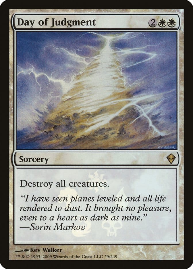 Day of Judgment (Buy-A-Box) [Zendikar Promos] Magic: The Gathering