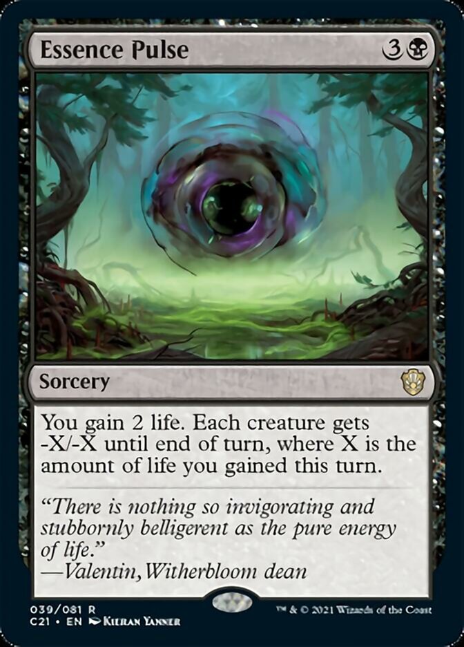 Essence Pulse [Commander 2021] Magic: The Gathering