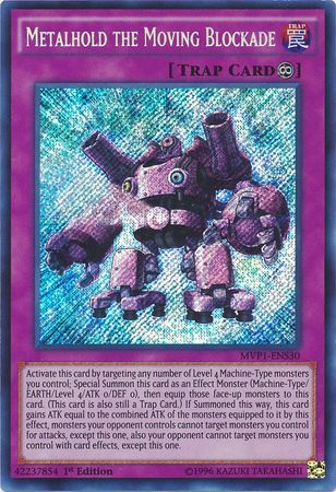 Metalhold the Moving Blockade [MVP1-ENS30] Secret Rare - Yugioh Cards For Your TCG Needs!