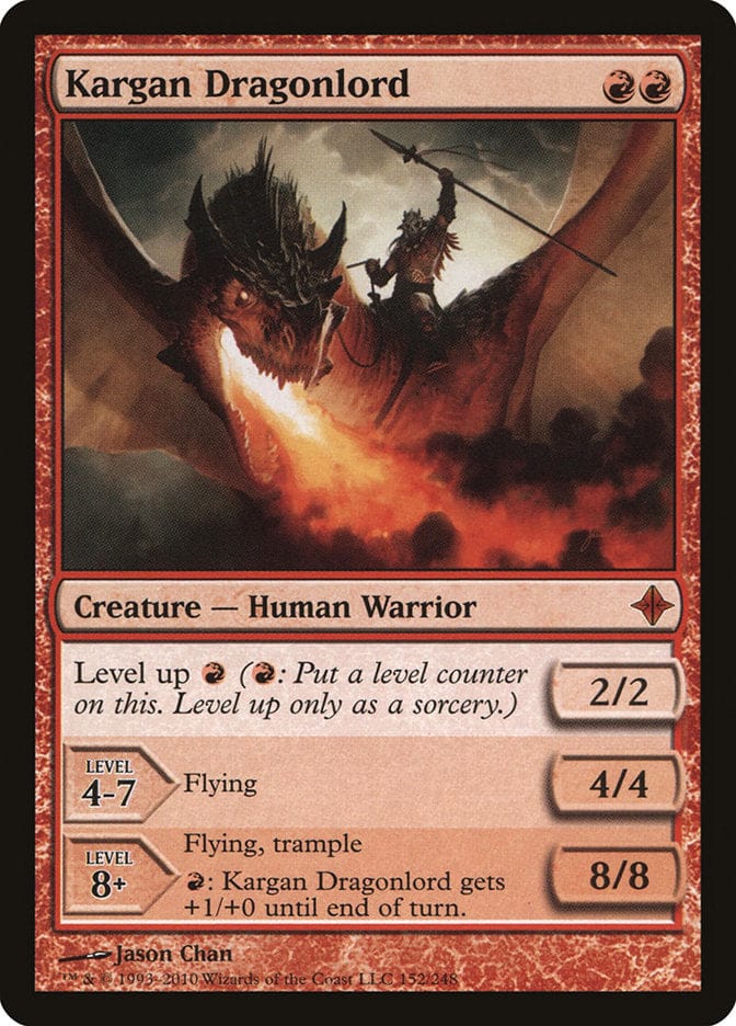 Kargan Dragonlord [Rise of the Eldrazi] Magic: The Gathering